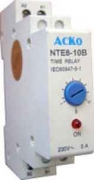 Реле времени NTE8-10A, задержка откл.1-10с. 5А 220В ІР30, АсКо